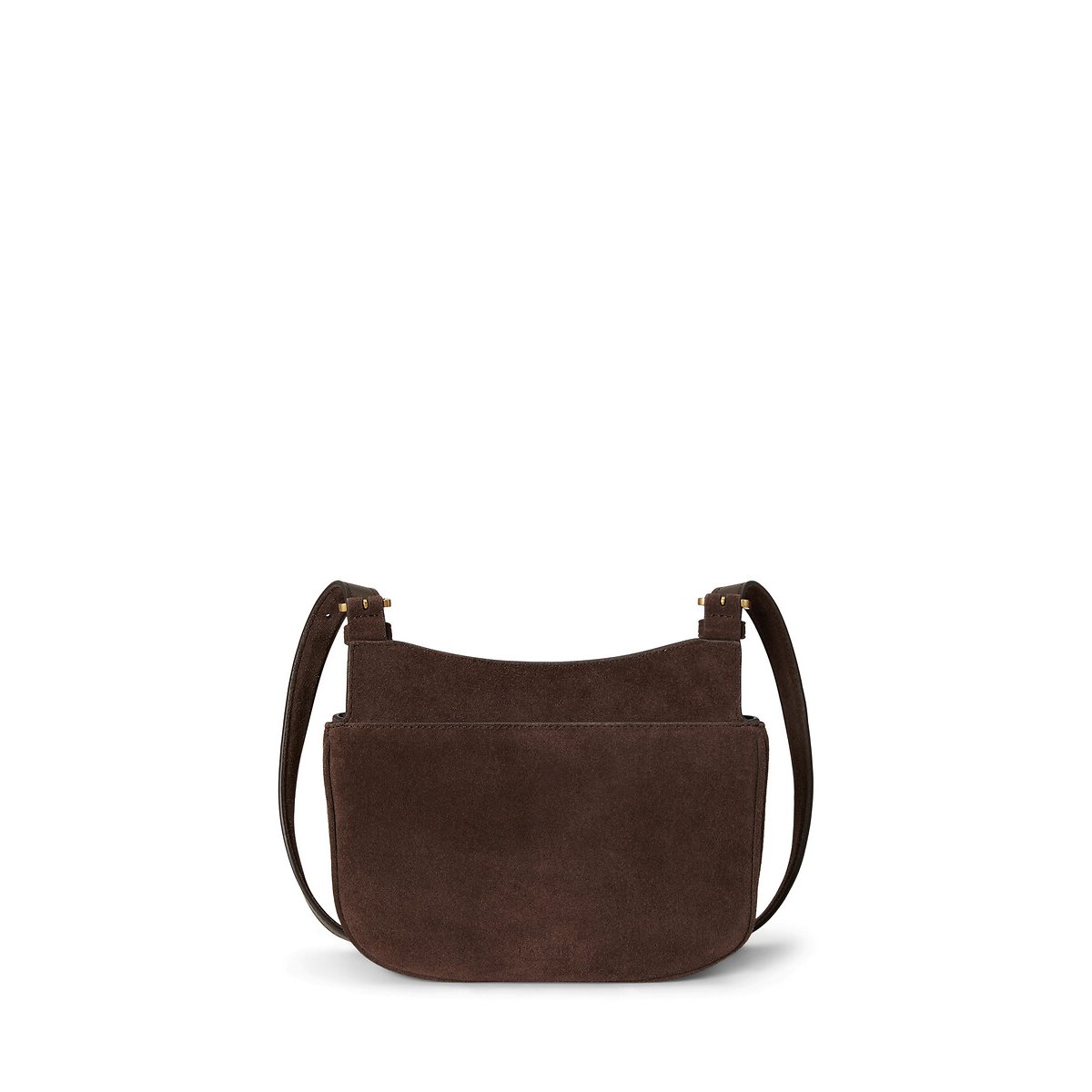 Sac crossbody en cuir suède, MARCY marron, LAUREN RALPH LAUREN