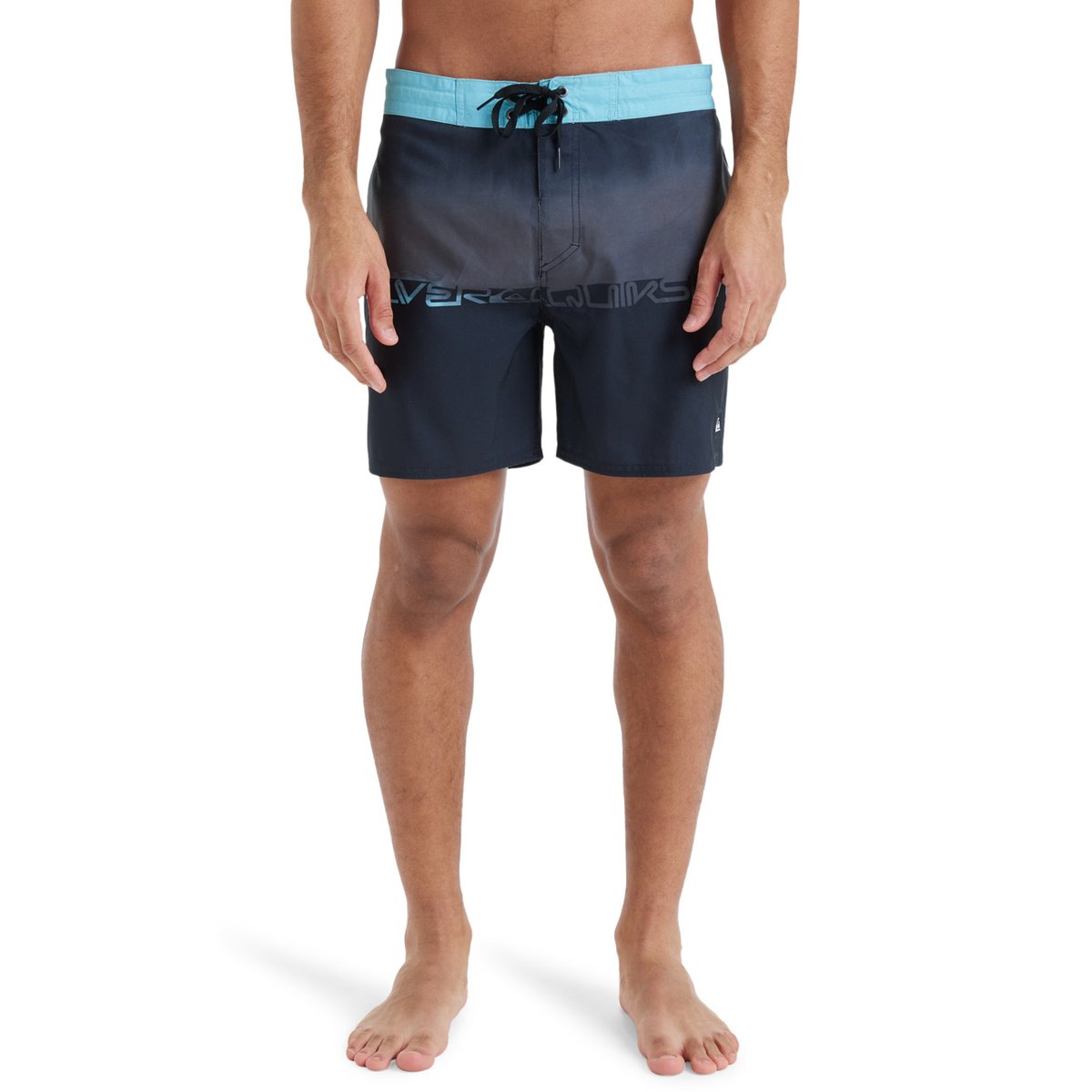 Short de bain EVERYDAY 16" noir black wordblock, QUIKSILVER