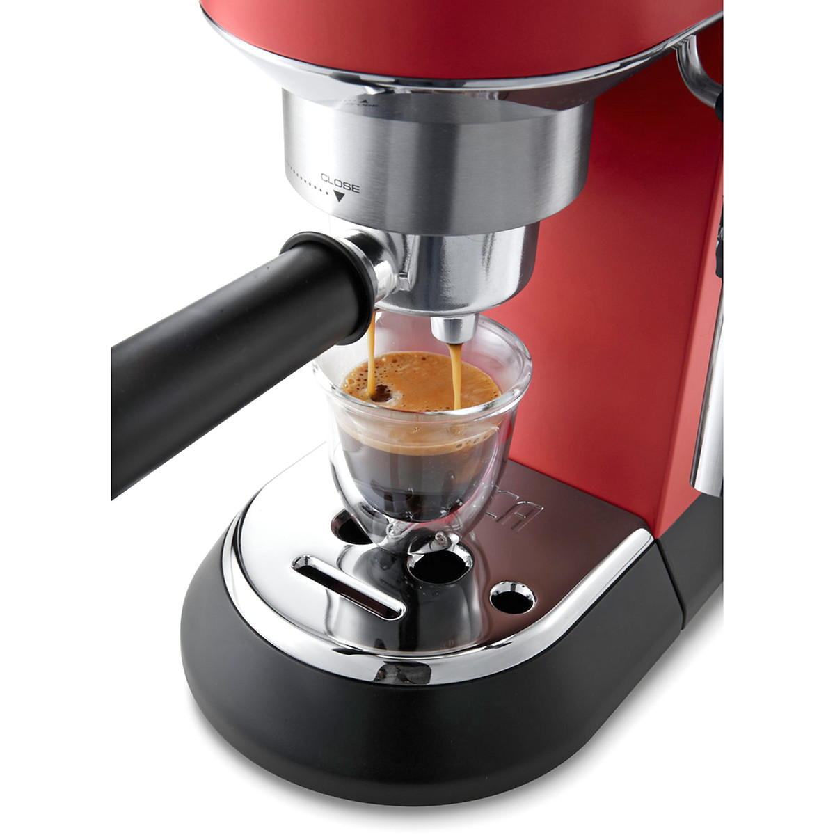 Expresso pompe ultra-compacte Dedica EC695.R rouge, DELONGHI