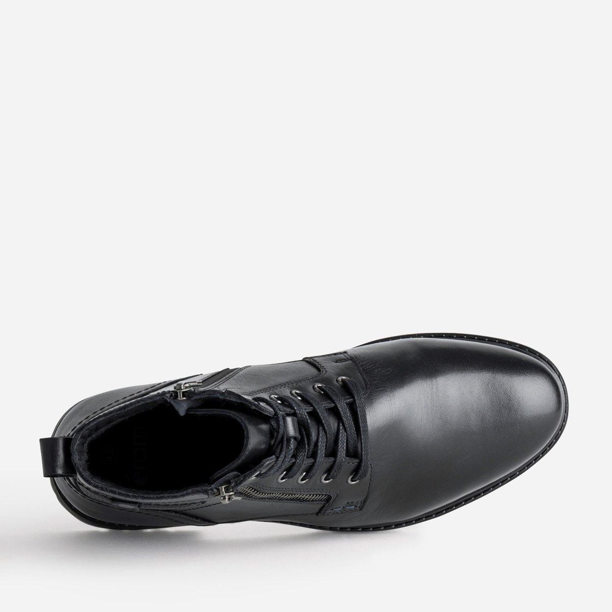 Boots en cuir LOUP noir, ERAM