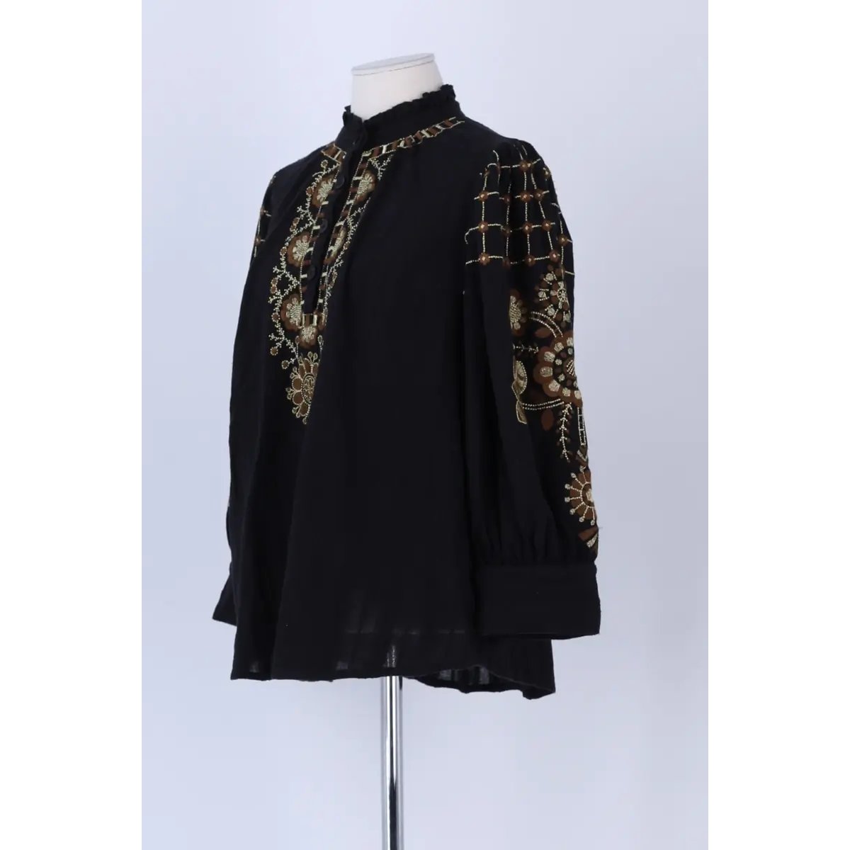 Blouse - Très Bon État noir, ANTIK BATIK