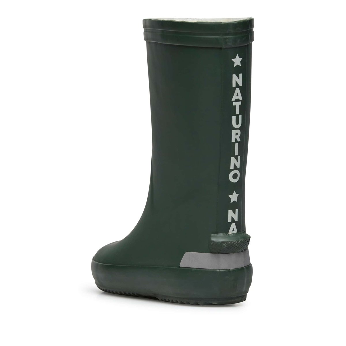 Bottes De Pluie Rainboot Warm. vert foncé, NATURINO