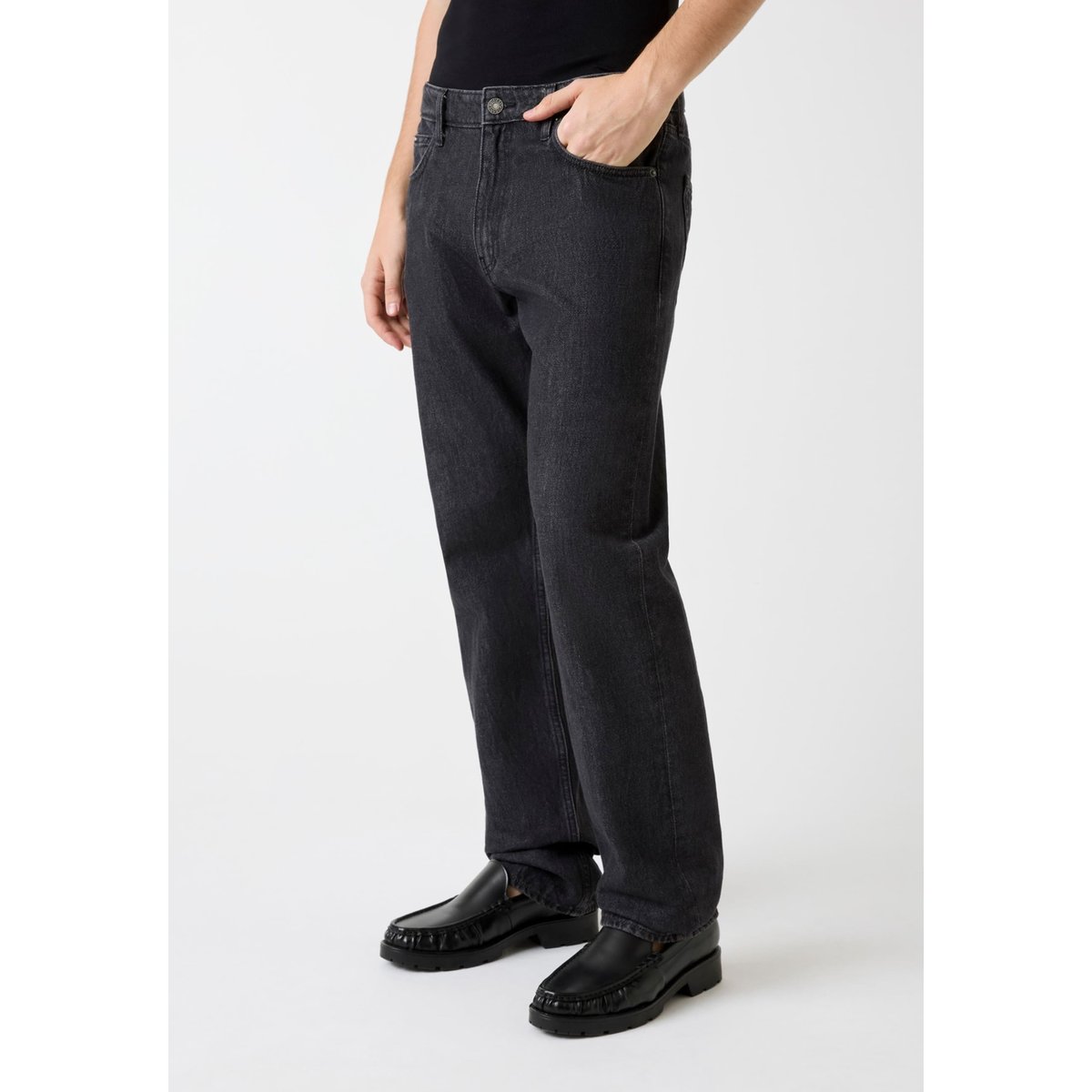 Jean Droit G16 noir, GUESS JEANS