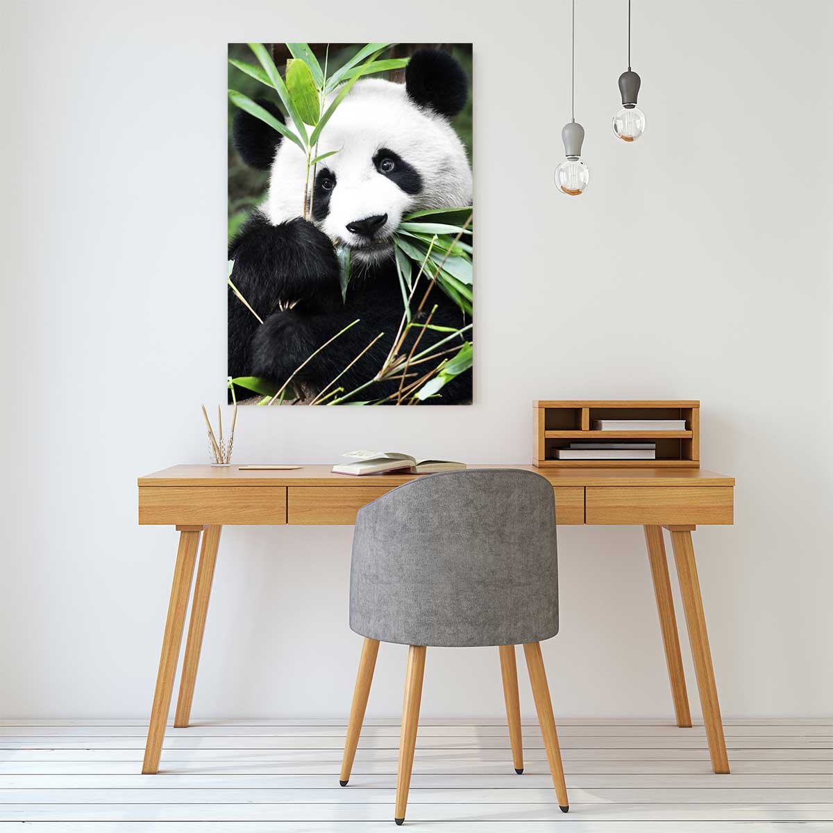 Tableau regard de panda tableau alu dibond, HEXOA