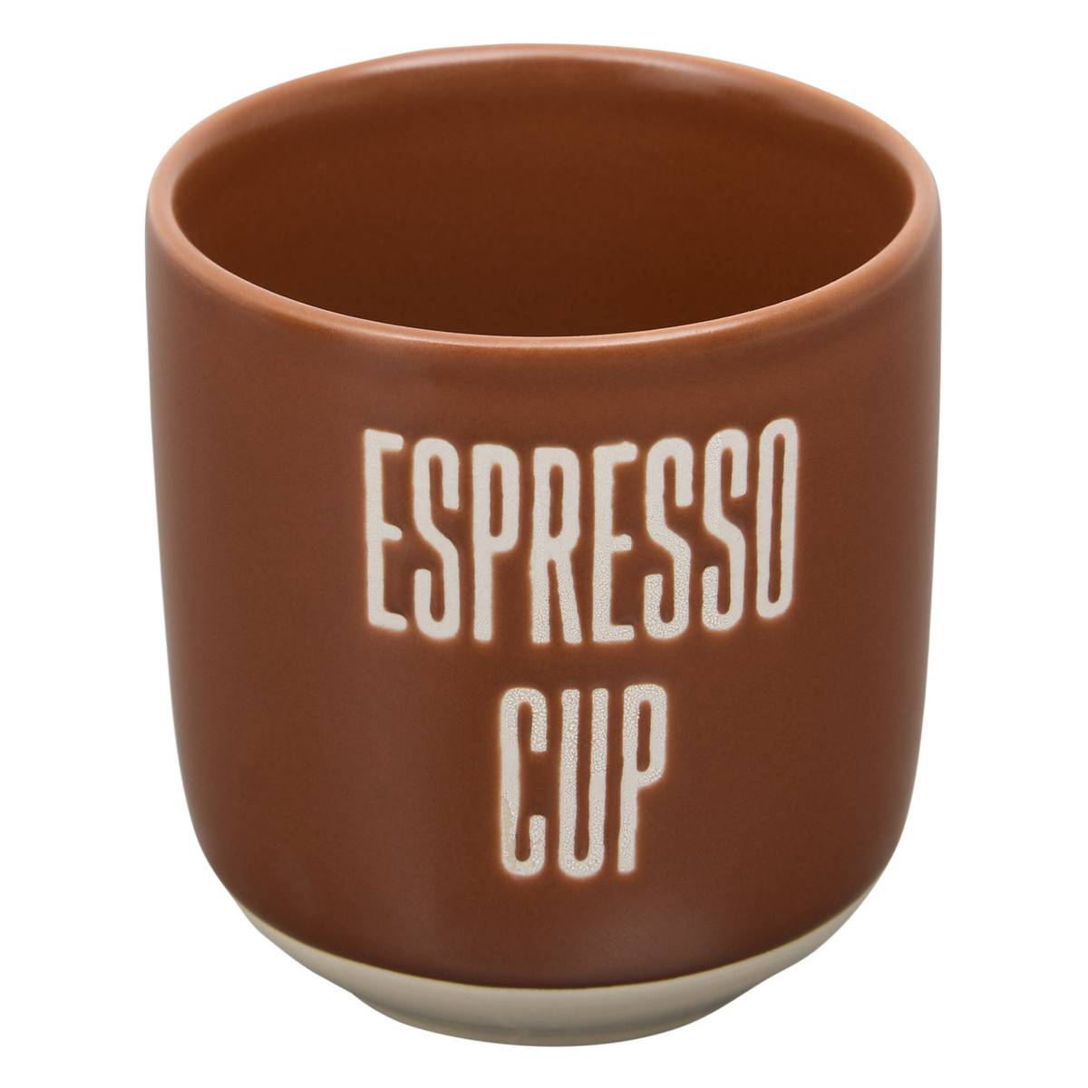 Tasse espresso en grès BREAK TIME modèle b, ATMOSPHERA