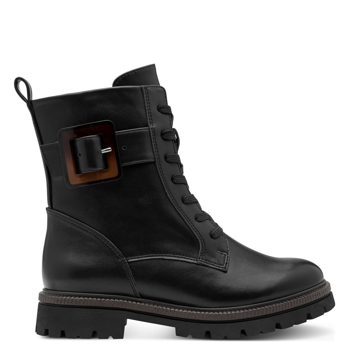 Bottine talon bloc noir nappa, MARCO TOZZI