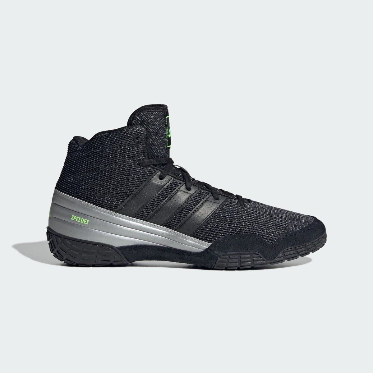Chaussure De Lutte Speedex core black / core black / lucid lemon, adidas Performance