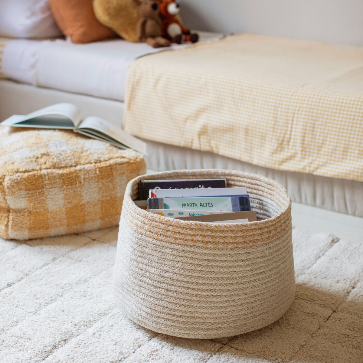 Panier Kilo LITTLE CHEFS beige, LORENA CANALS