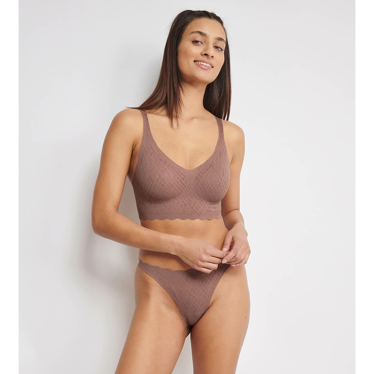 String Zero Feel Bliss cacao, SLOGGI