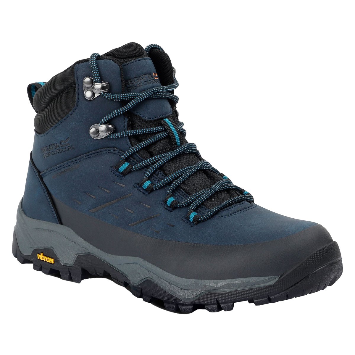 Bottines de marche BLAKE bleu marine / bleu gris, REGATTA