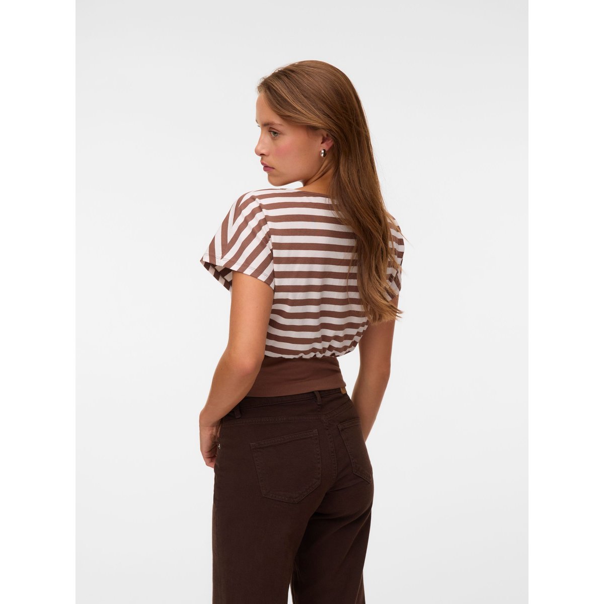Top cocoa brown, VERO MODA