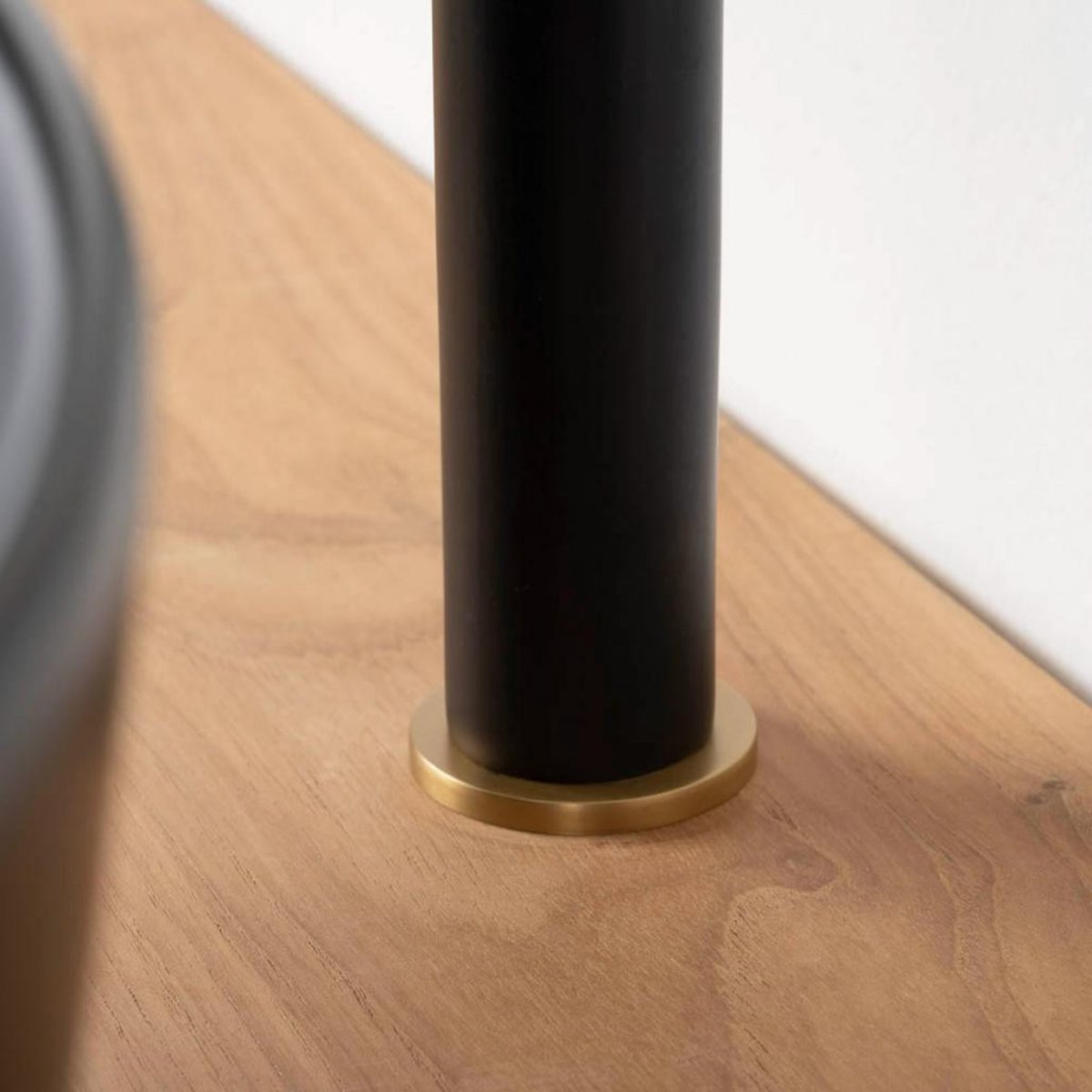 Robinet mitigeur progressif lavabo TAMISE noir, WANDA COLLECTION