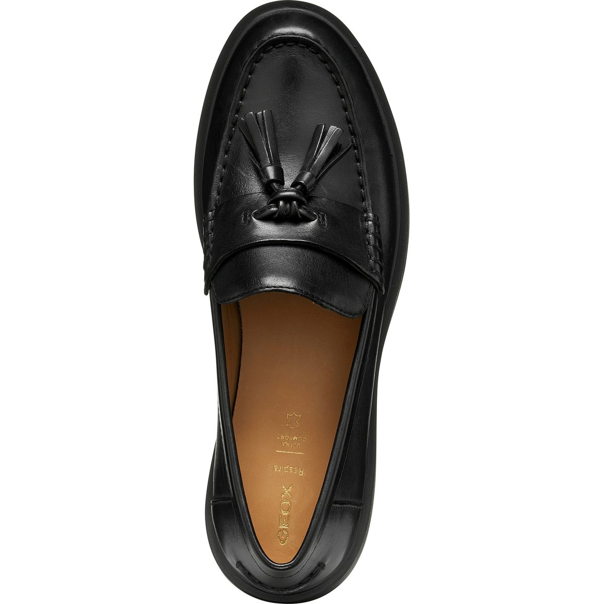 Mocassins D SPHERICA EC1 B noir, GEOX