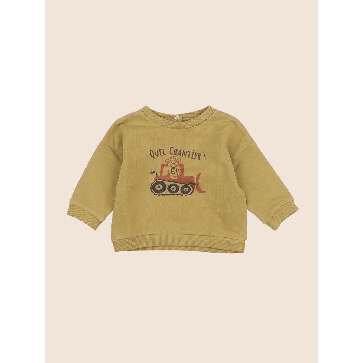 Sweat - Très bon état jaune, VERTBAUDET