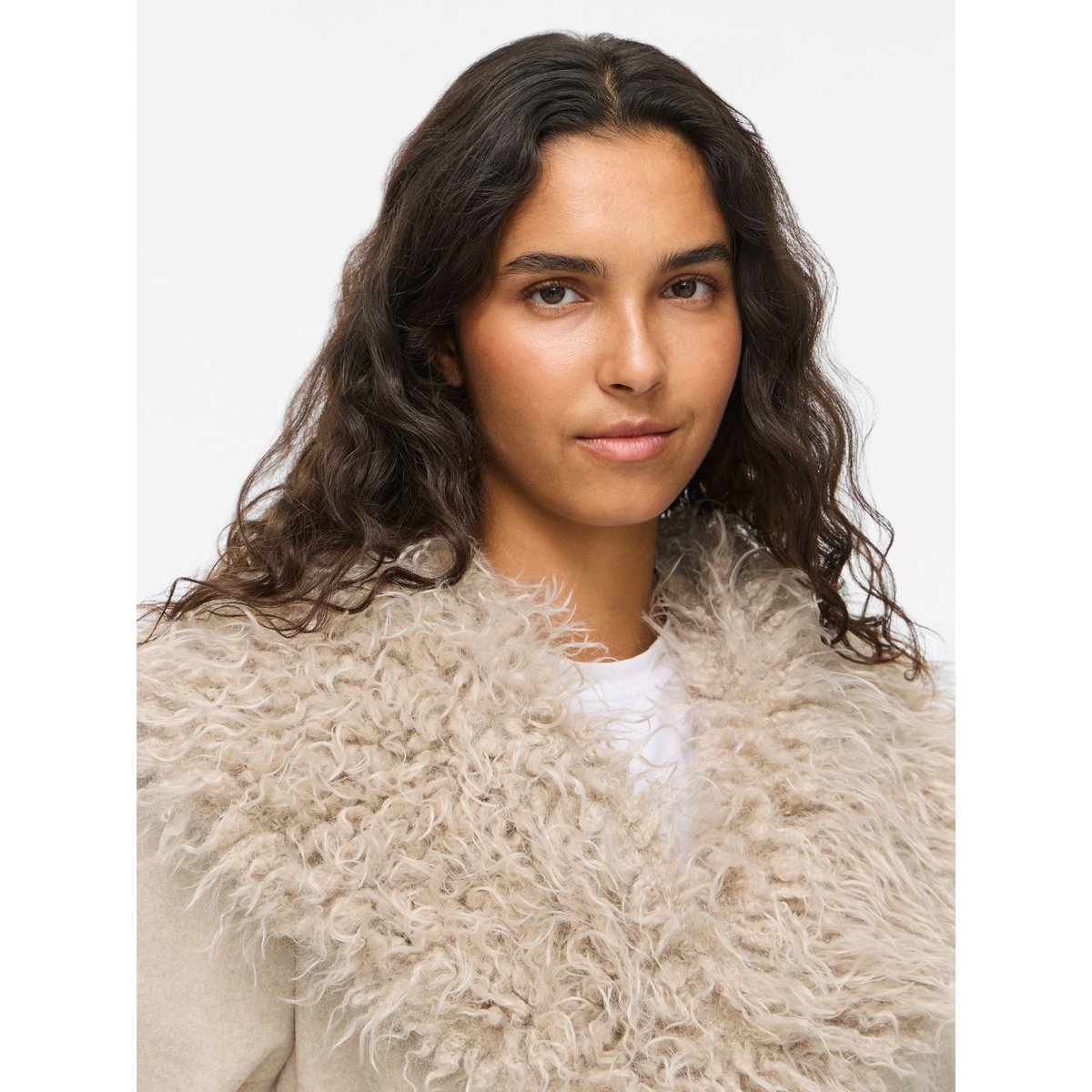 Veste marron - natural melange1, VILA