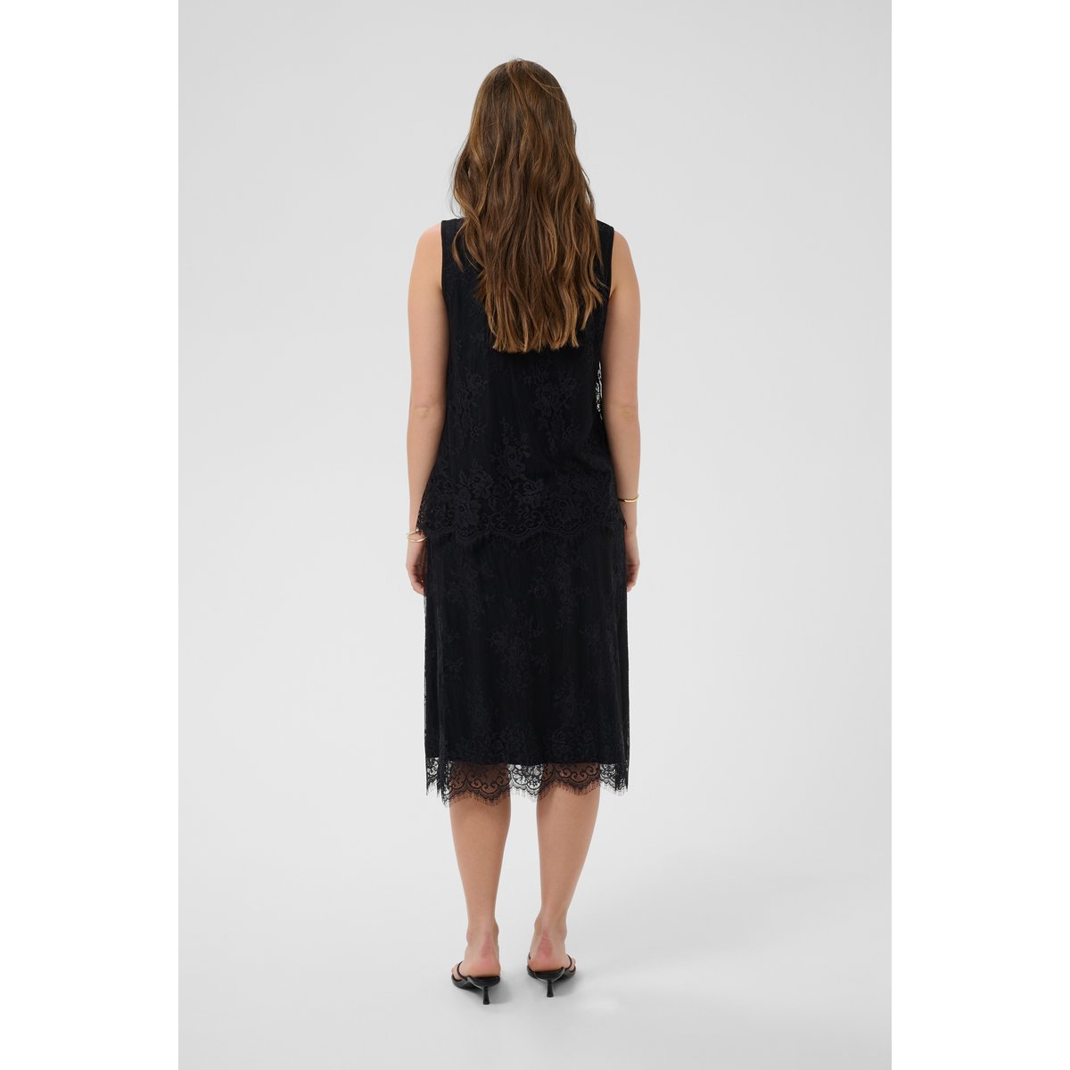 Blouse sans manches noir pitch black, CREAM