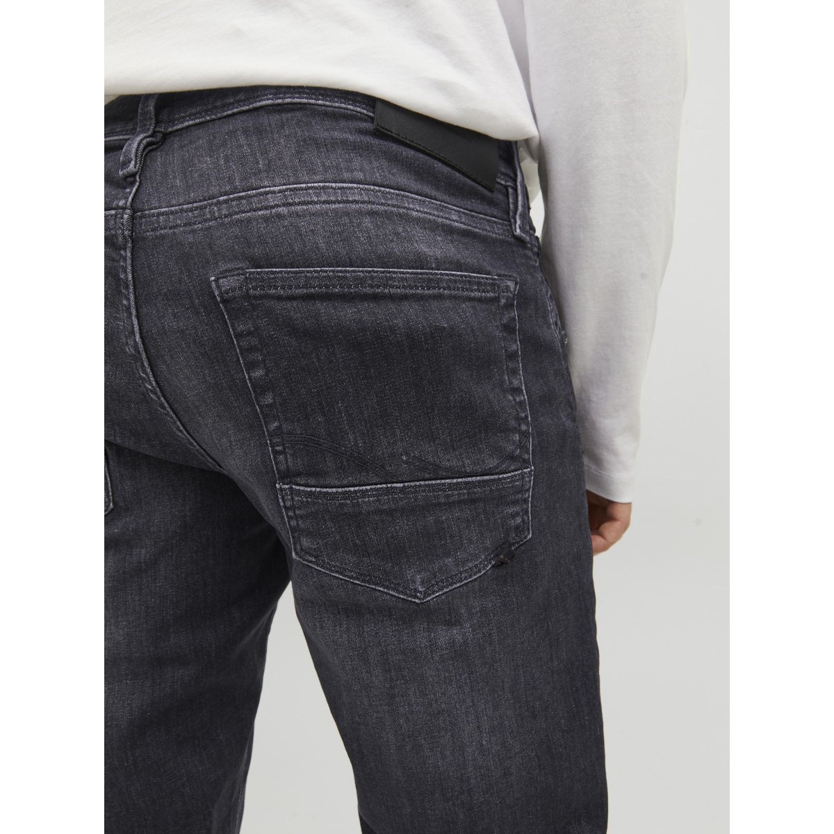 Jean Slim black denim, JACK & JONES