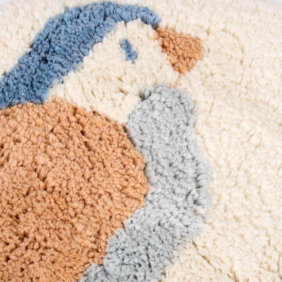 Tapis gris, beige, LITTLE DUTCH