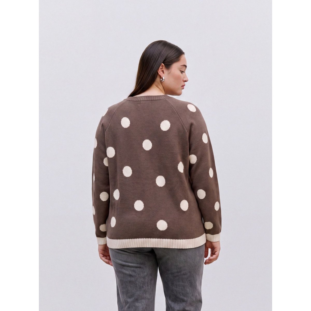 Pull En Maille marron - chocolate torte 1, VERO MODA