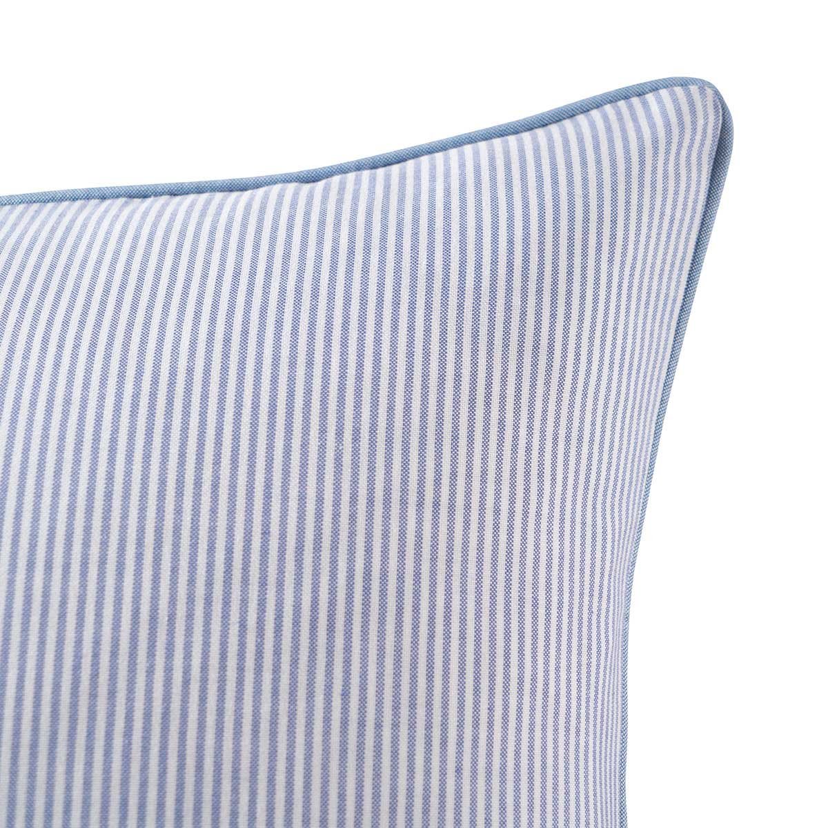 Housse de coussin en coton, OXFORD blue, RALPH LAUREN HOME