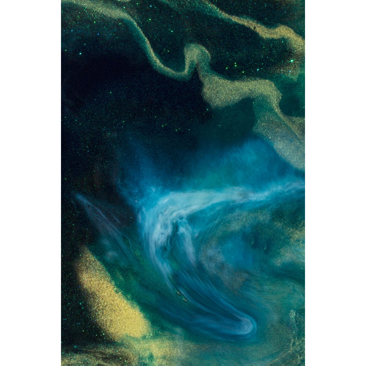 Tableau bleu constellation tableau alu dibond, HEXOA