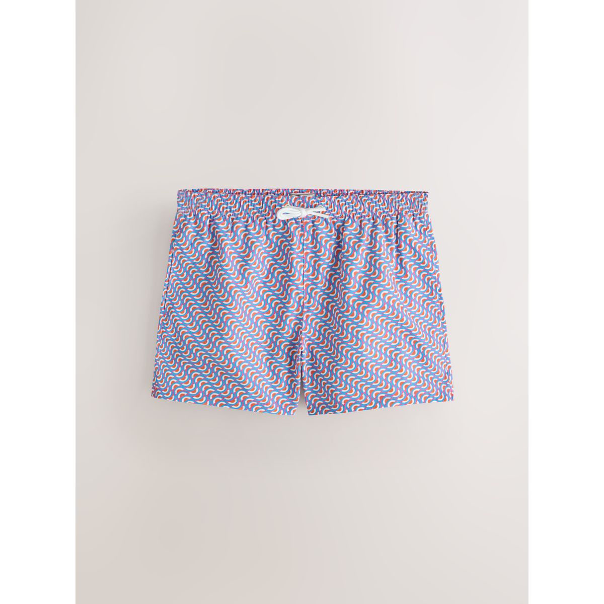 Short de bain géométrique 5 pouces, lot 2 rouge et bleu, NEXT