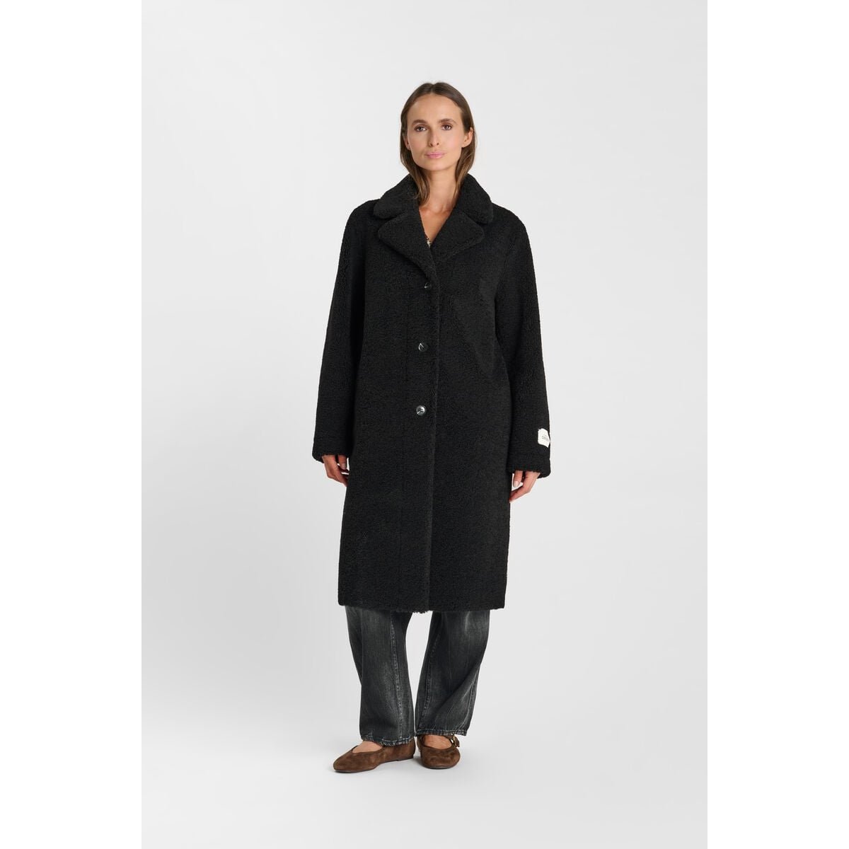 Manteau ARTY black, LE TEMPS DES CERISES
