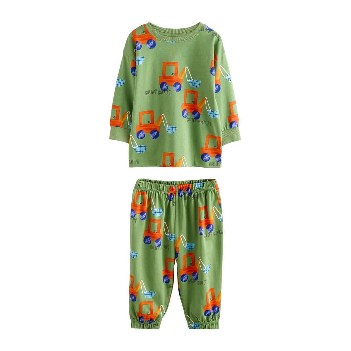 Pyjama oversize à manches longues, lot de 3 bricoleur brillant, NEXT