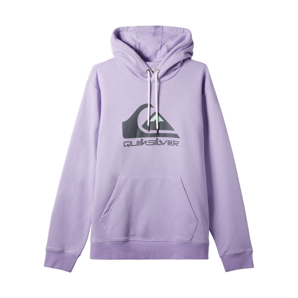 Sweat à capuche big logo hood violet purple rose, QUIKSILVER