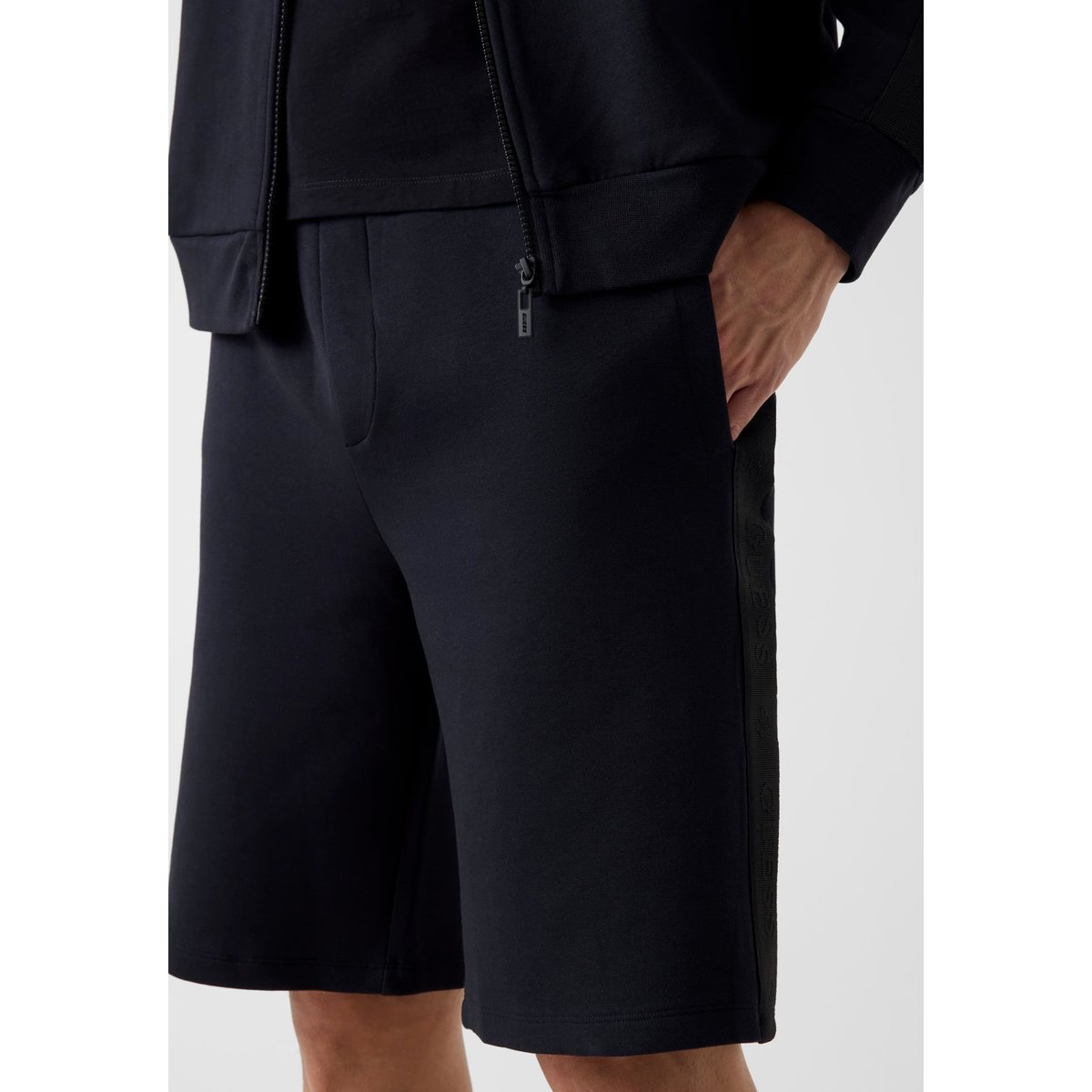 Shorts En Coton noir, GUESS