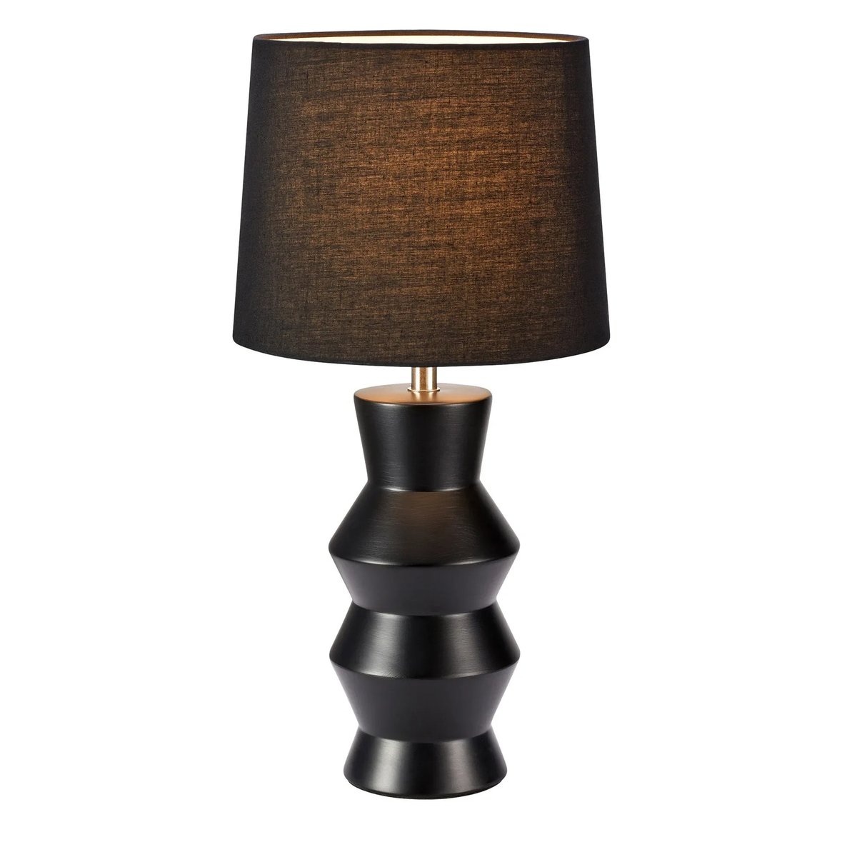 Lampe de table en céramique SIENNA noir, MARKSLOJD