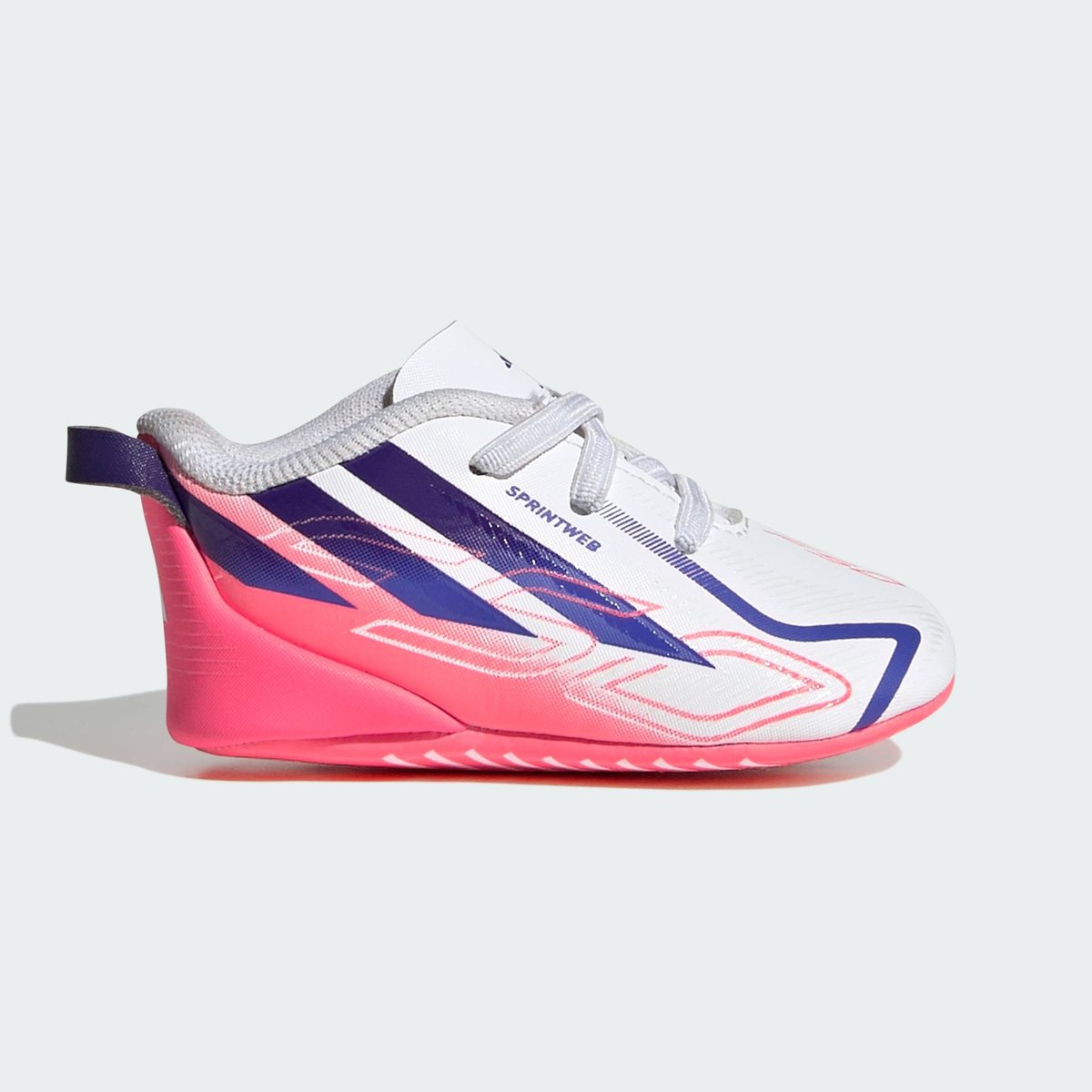 Chaussure F50 Hyperfast Crib Bébés Chaussure F50 Hyperfast Crib Bébés cloud white / solar purple / solar turbo, adidas Performance