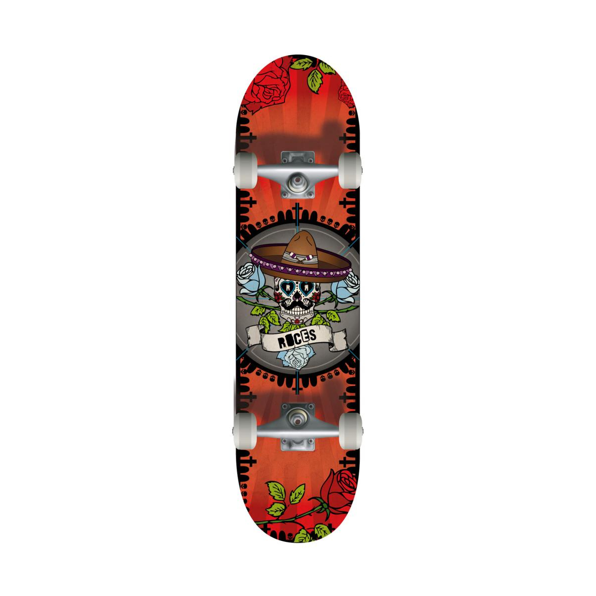 Skateboard Calavera couleur unique, ROCES