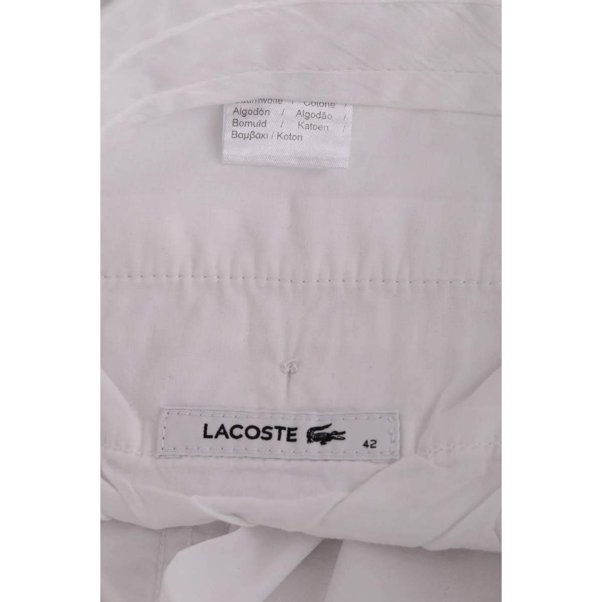 Bermuda - Très Bon État blanc, LACOSTE