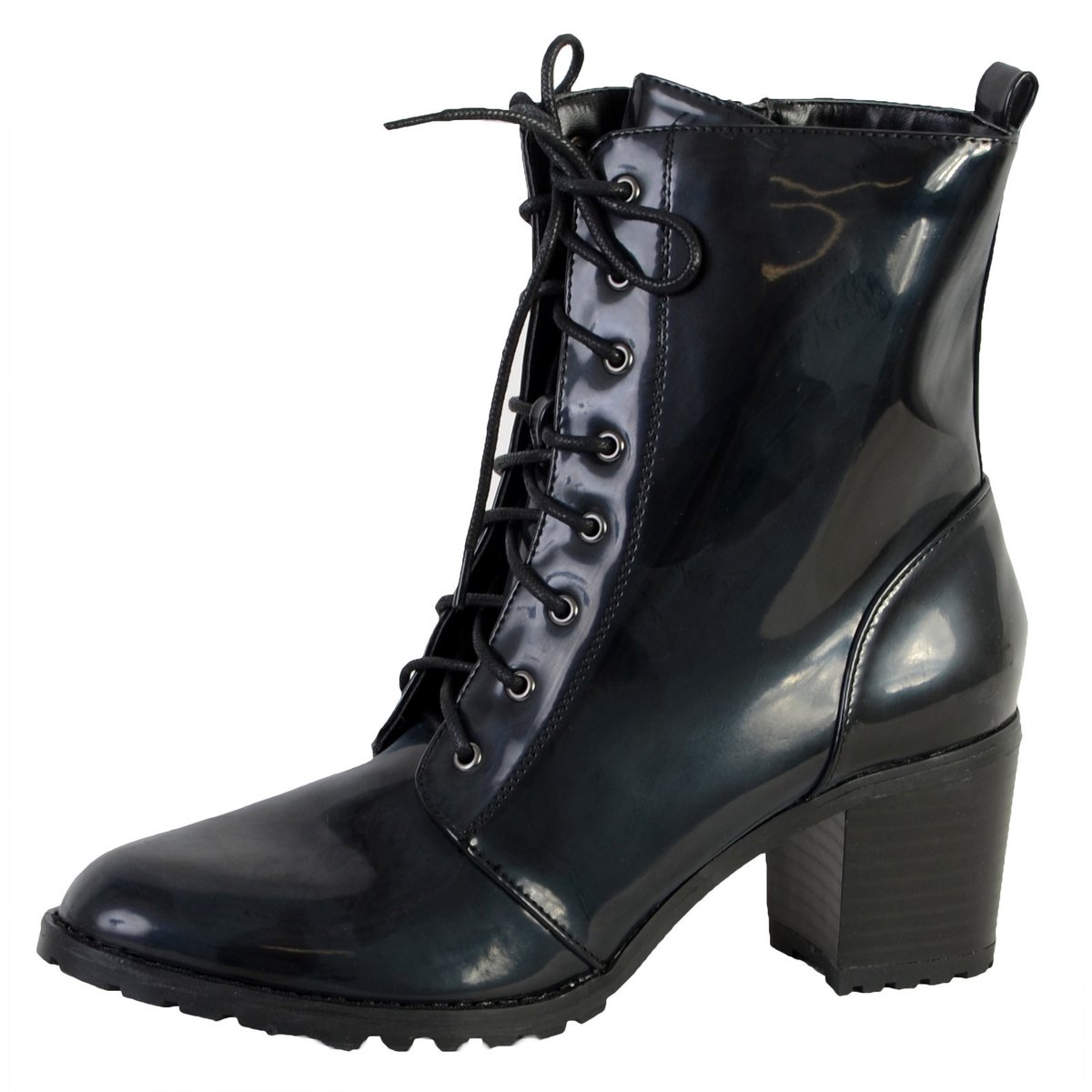 Bottine Lacet noir, THE DIVINE FACTORY