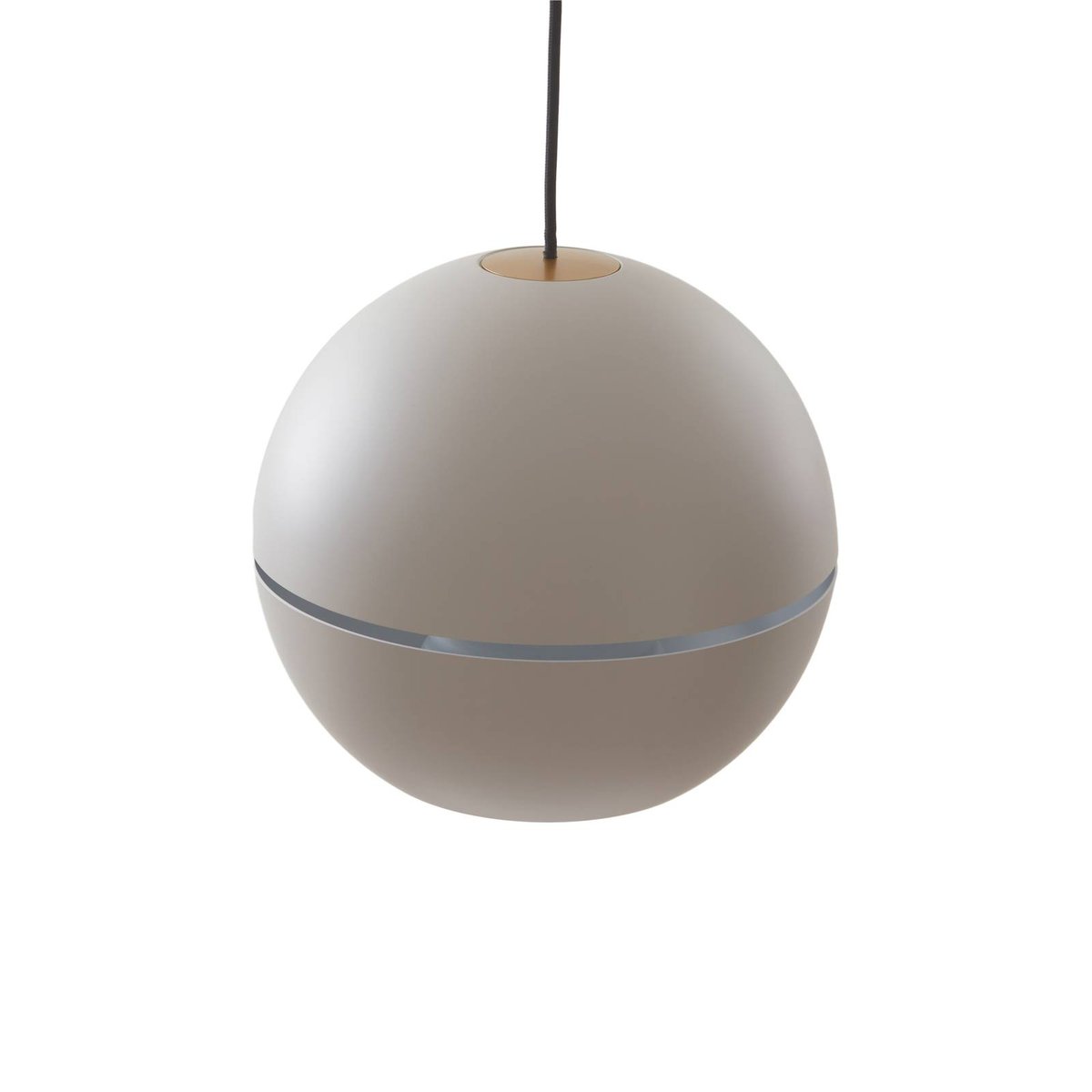 Suspension en aluminium moderne, Calantha gris clair, blanc, LUCANDE