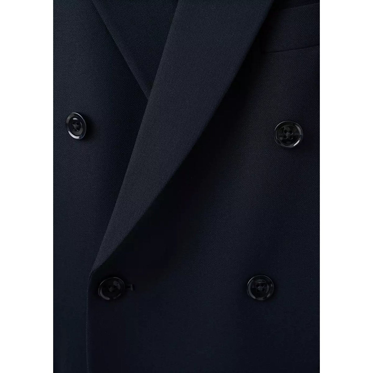 Veste de costume Monaco croisée slim-fit bleu marine, MANGO MAN