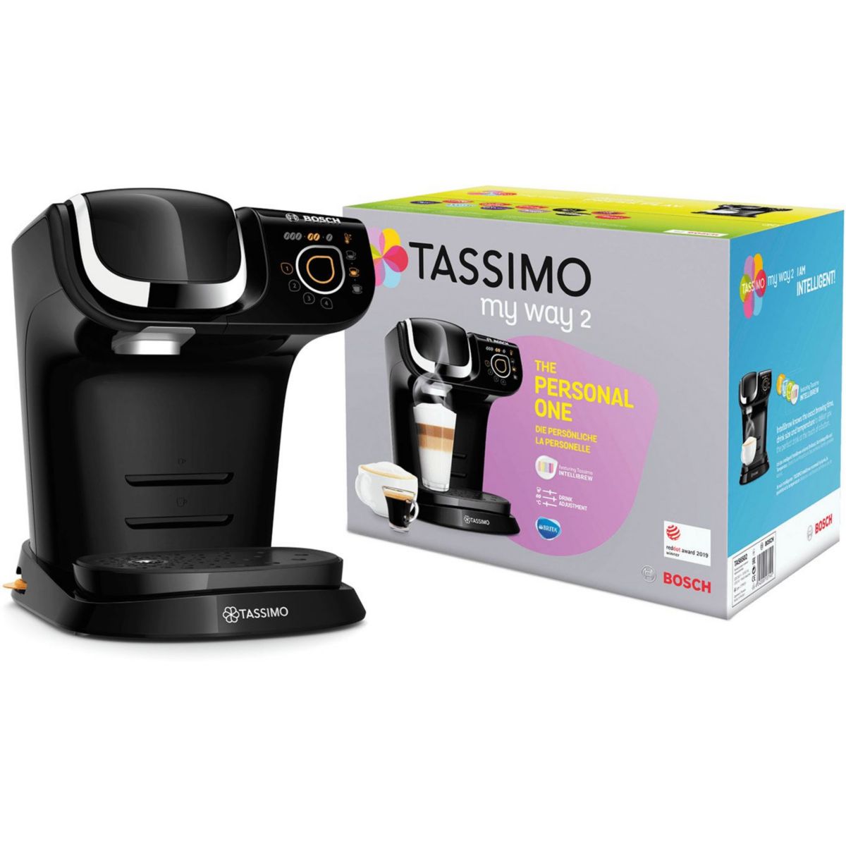 Tassimo MY WAY 2 TAS6502 noir, BOSCH