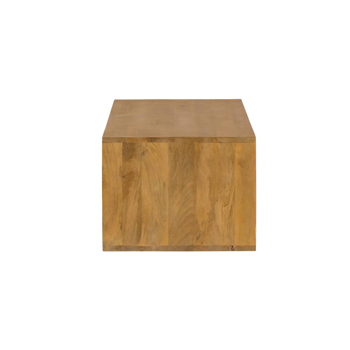 Table basse en bois de manguier ALWEN bois clair, MADE IN MEUBLES