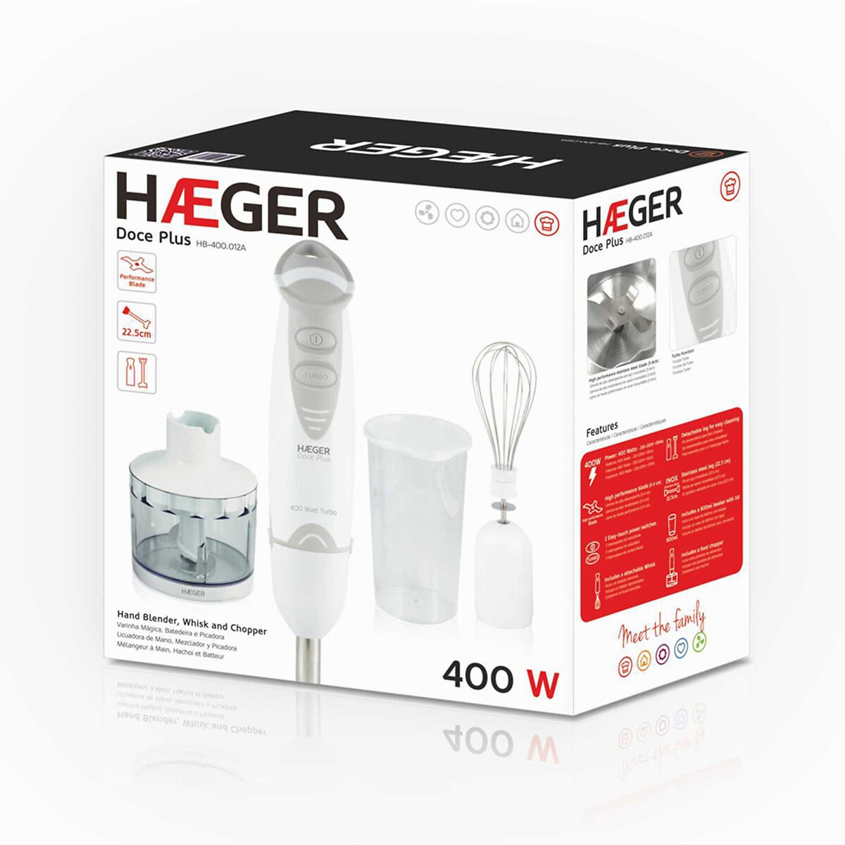 Varinha mágica Doce Plus (conjunto), HAEGER branco, HAEGER