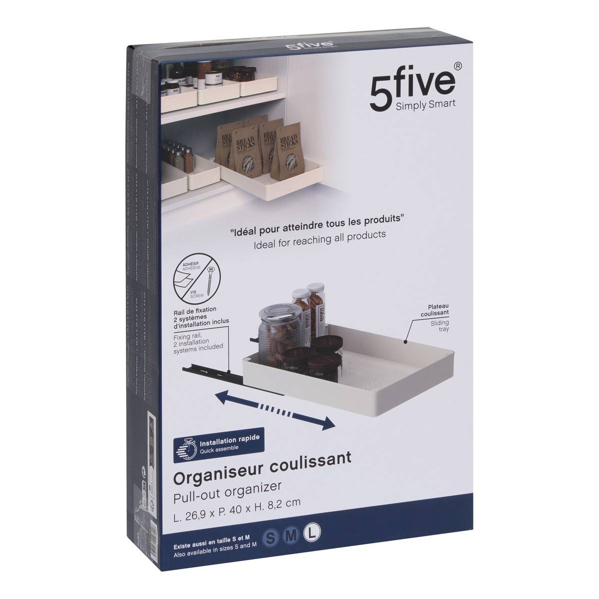 Organiseur STORA beige, 5FIVE SIMPLY SMART