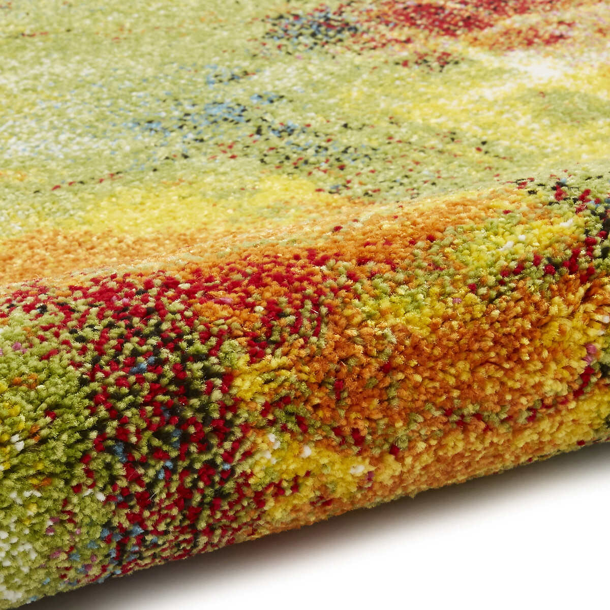 Jewel Bright Abstract Distressed Rug multi-coloured, SO'HOME