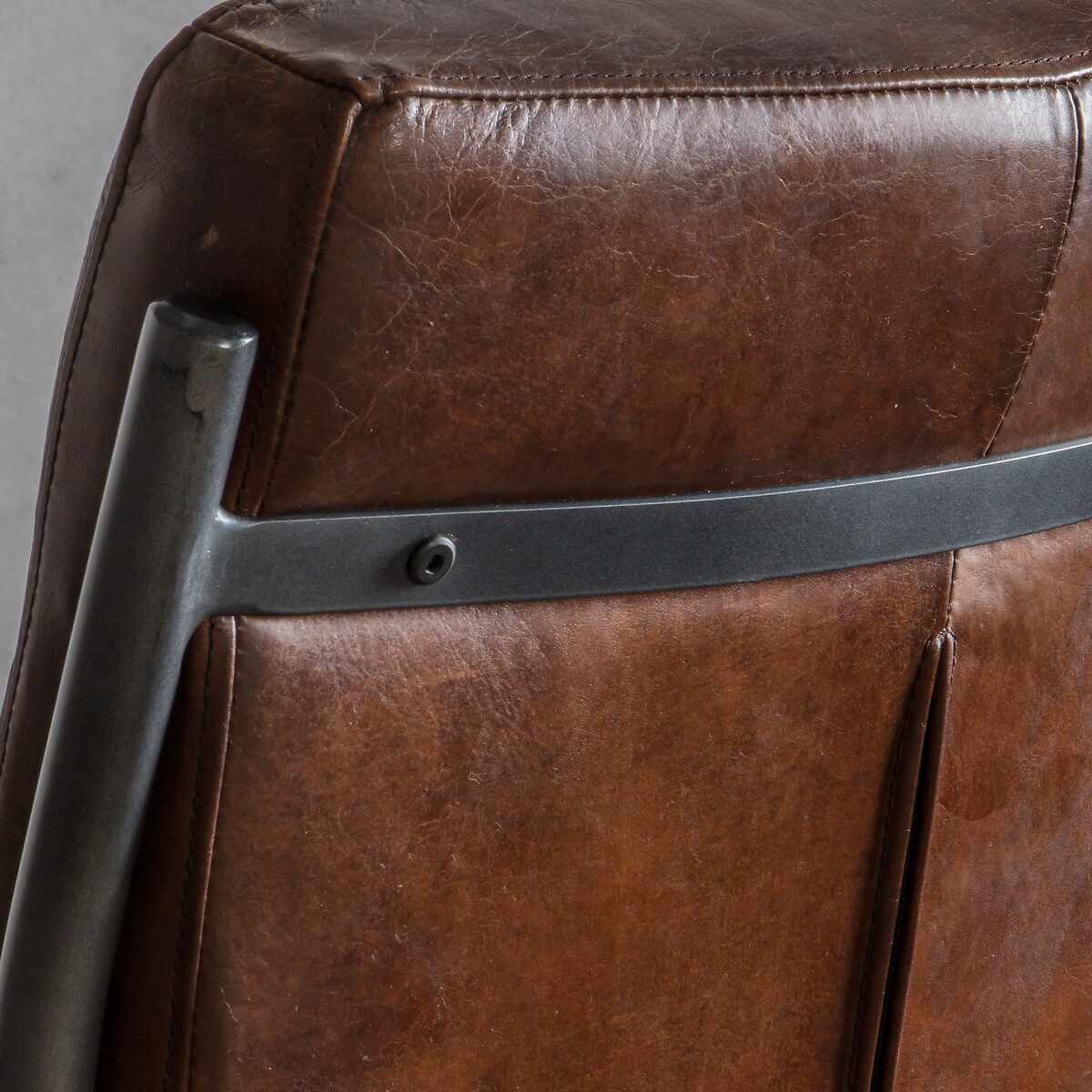 Carrie Antique Quilted Leather Dining Chair brown , ÉDITÉ