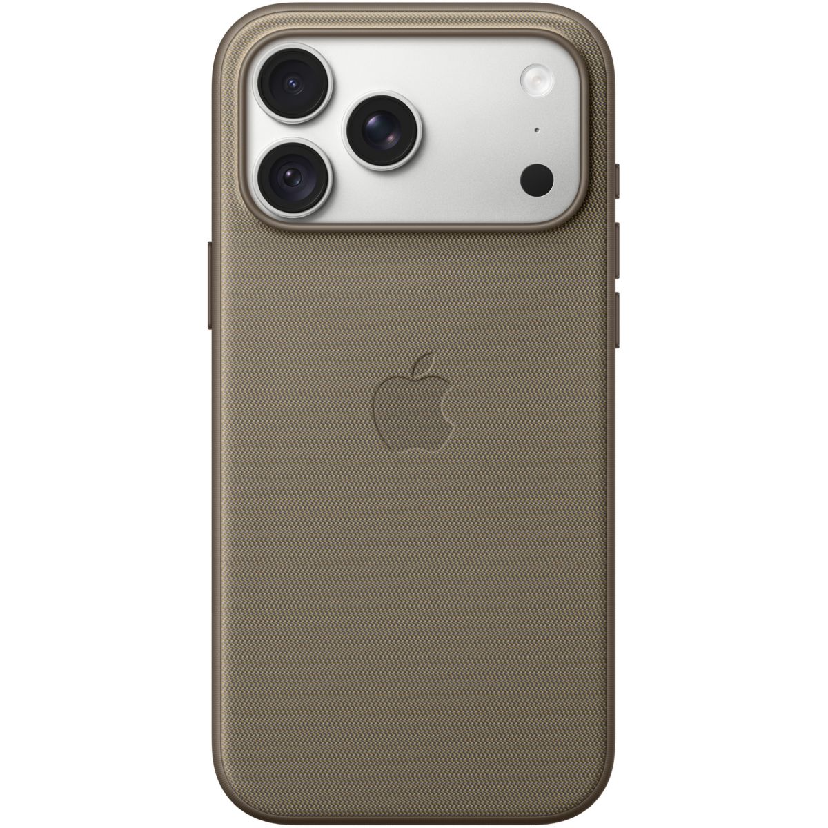 Coque iPhone 18 Pro Max TechWoven Taupe Magsaf couleur unique, APPLE