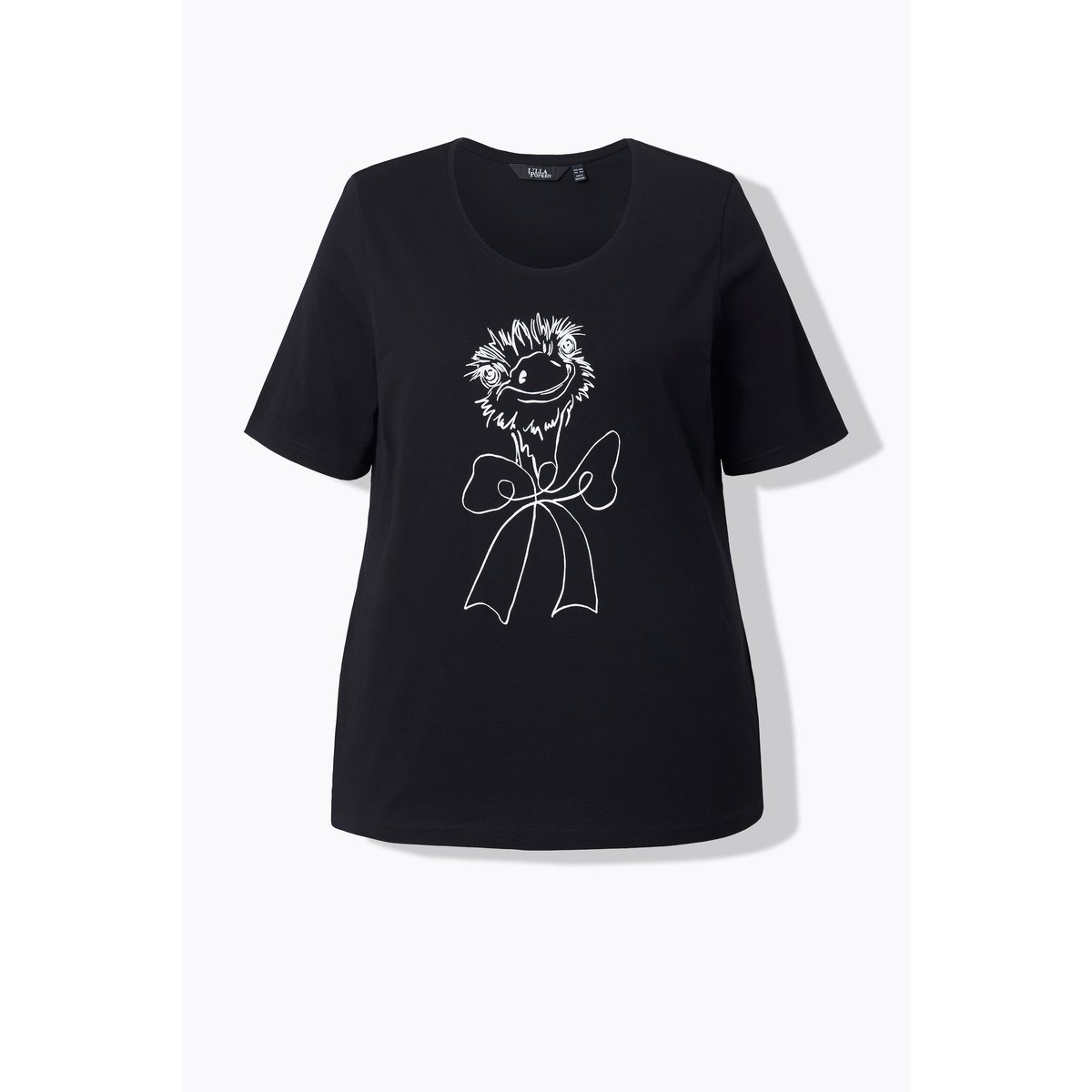 T-shirt noir, ULLA POPKEN