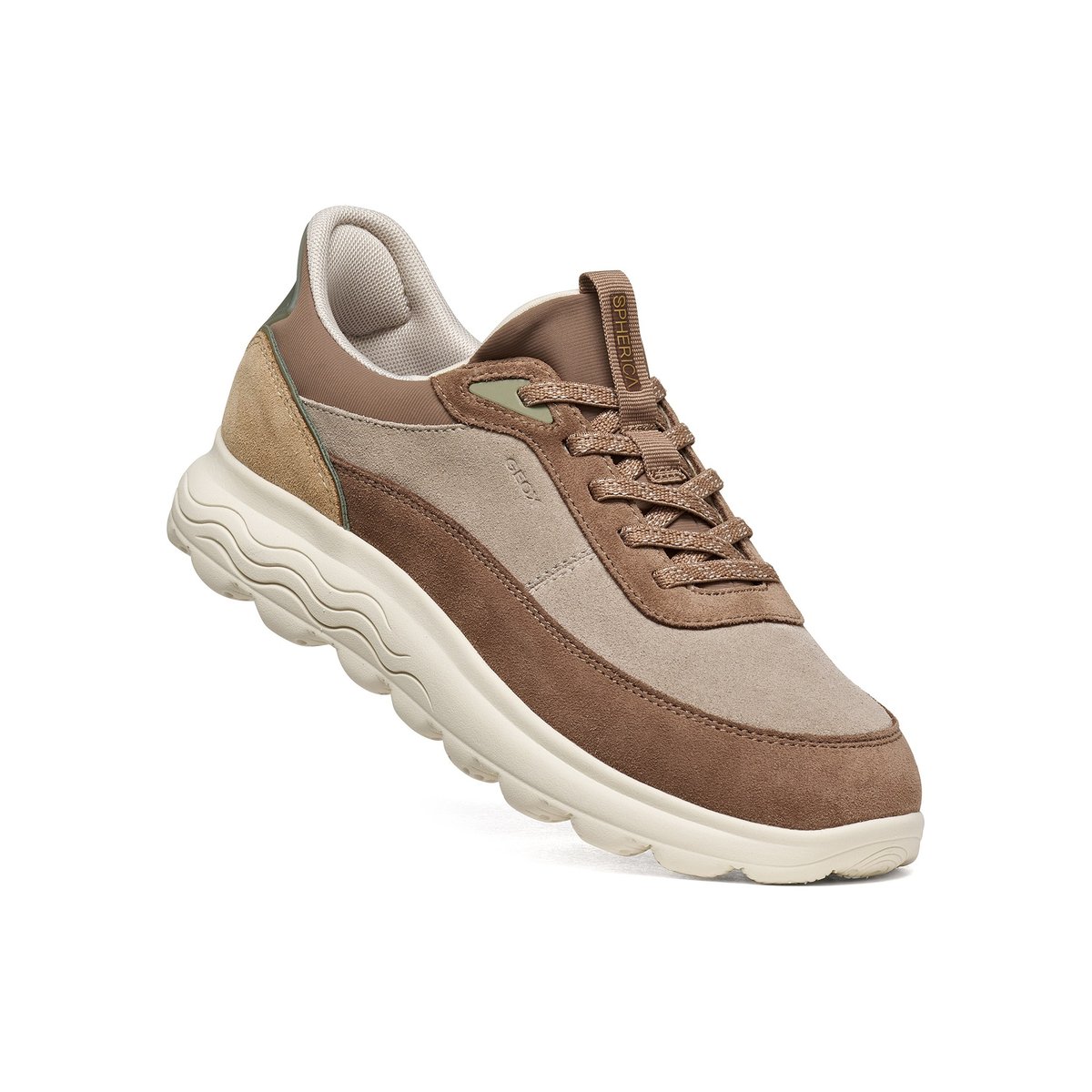 Baskets D SPHERICA PLUS beige/marron clair, GEOX