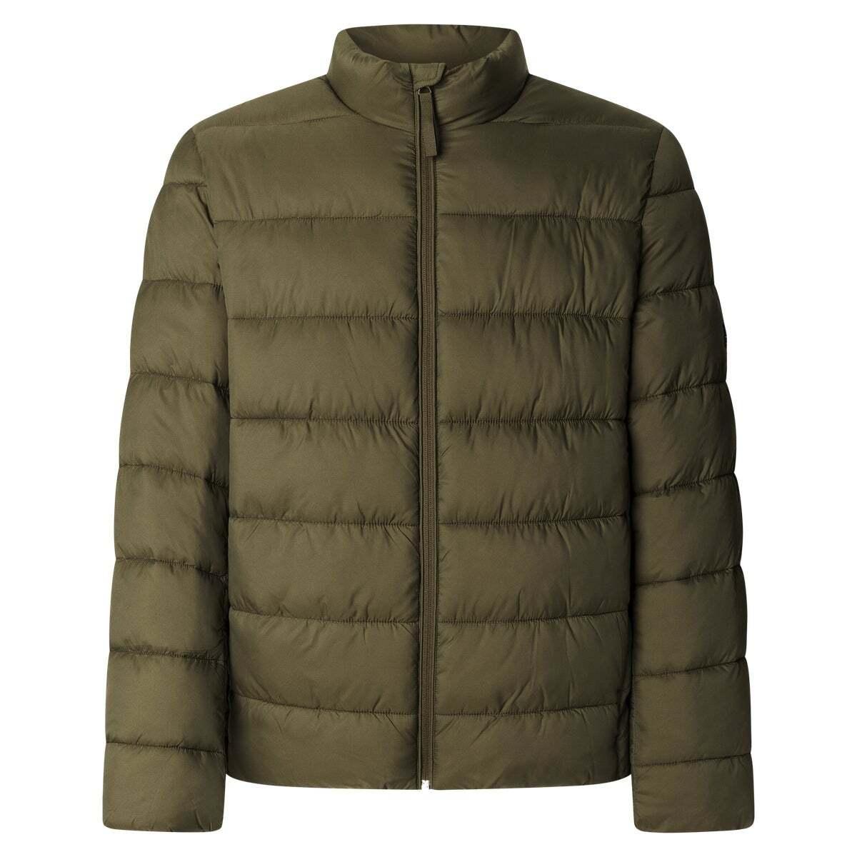 Doudoune Matelassée À Col Montant vert, PEPE JEANS