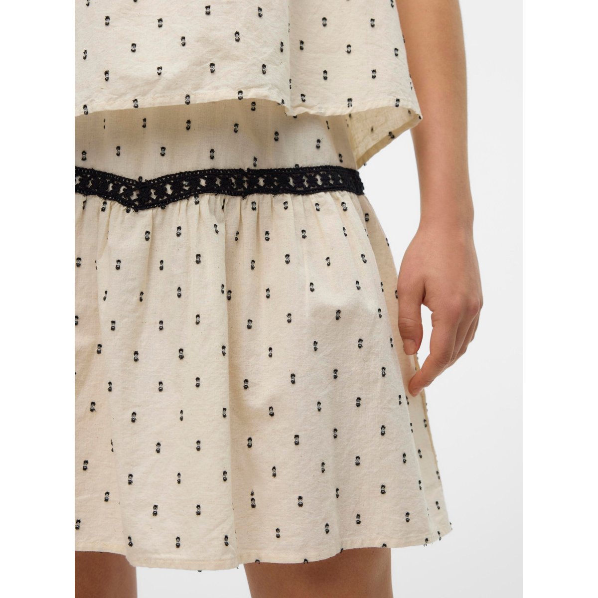 Jupe oatmeal, VERO MODA