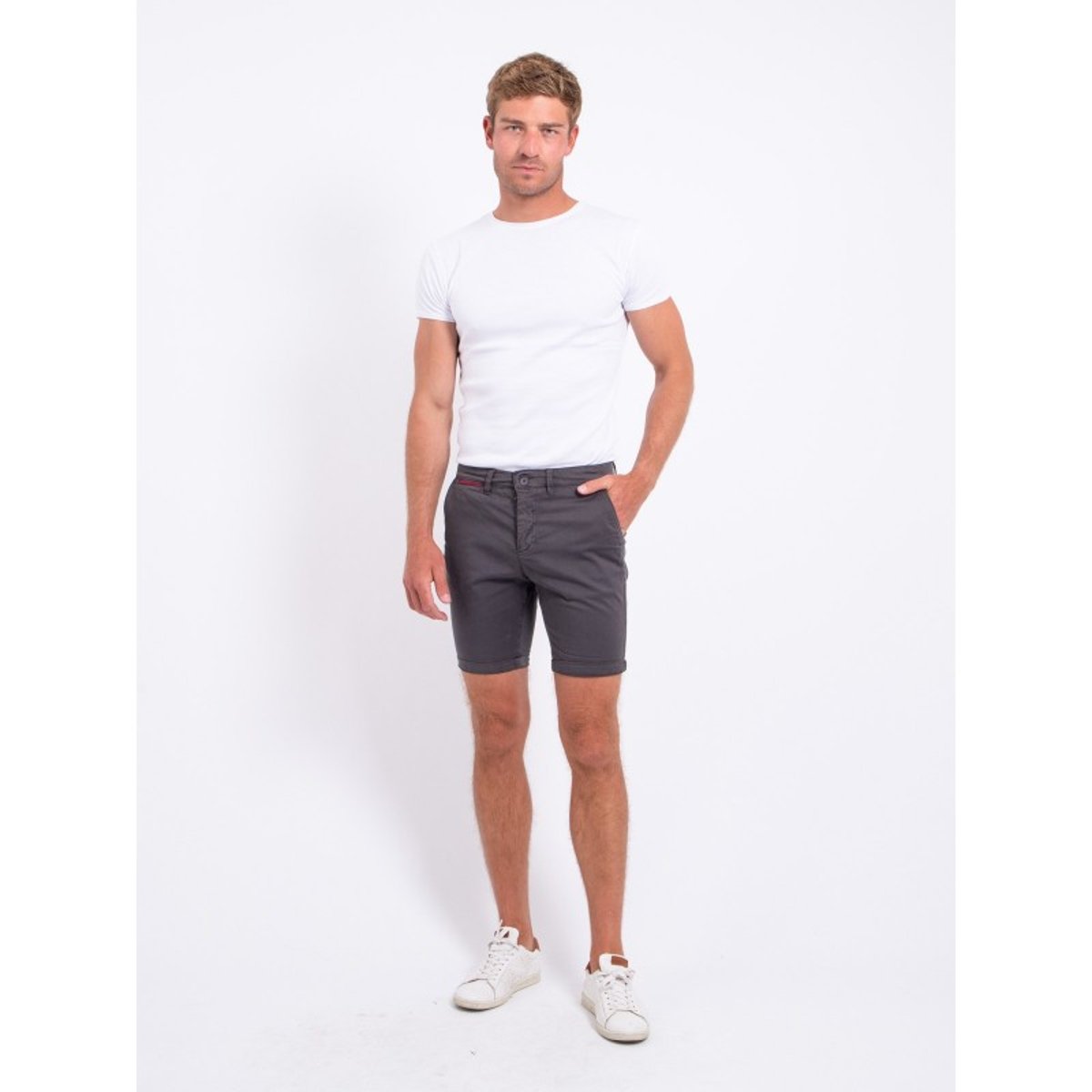 Bermuda Chino Berklaro gris foncé, RITCHIE
