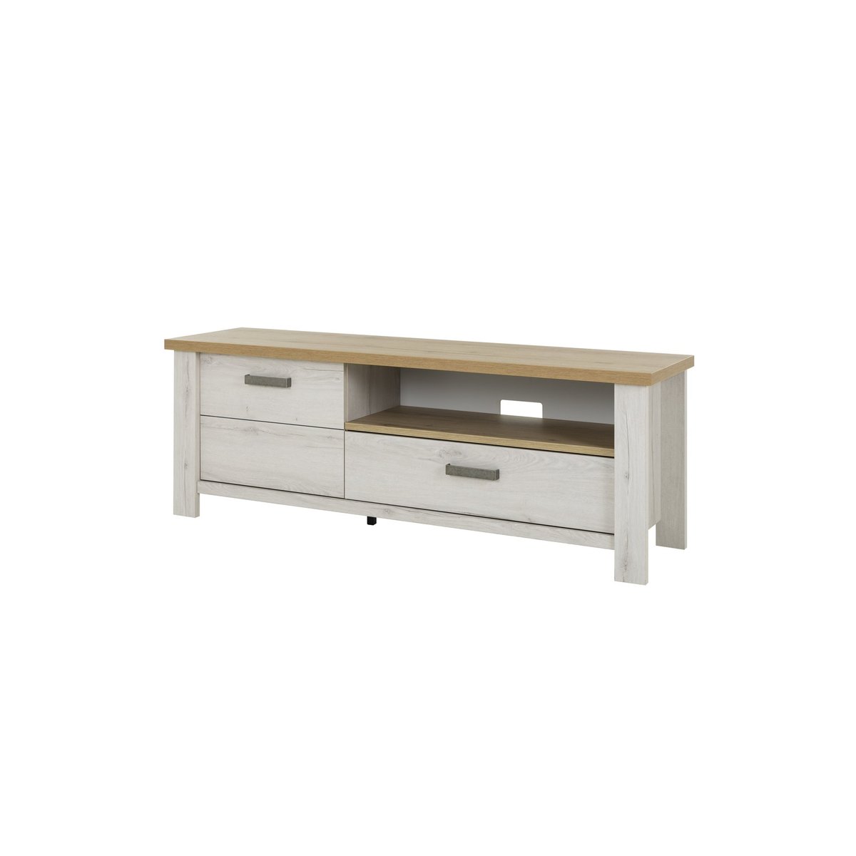 Meuble tv 1 porte 1 tiroir MANOSQUE beige, GAMI
